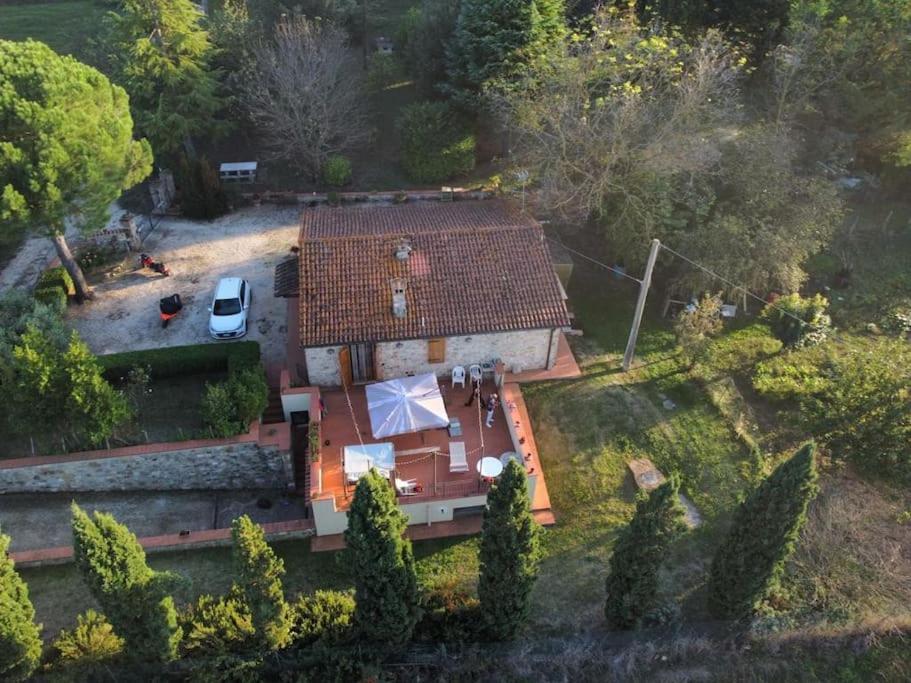 Villetta Con Parco Vicino San Gimignano Colle di Val d'Elsa Buitenkant foto