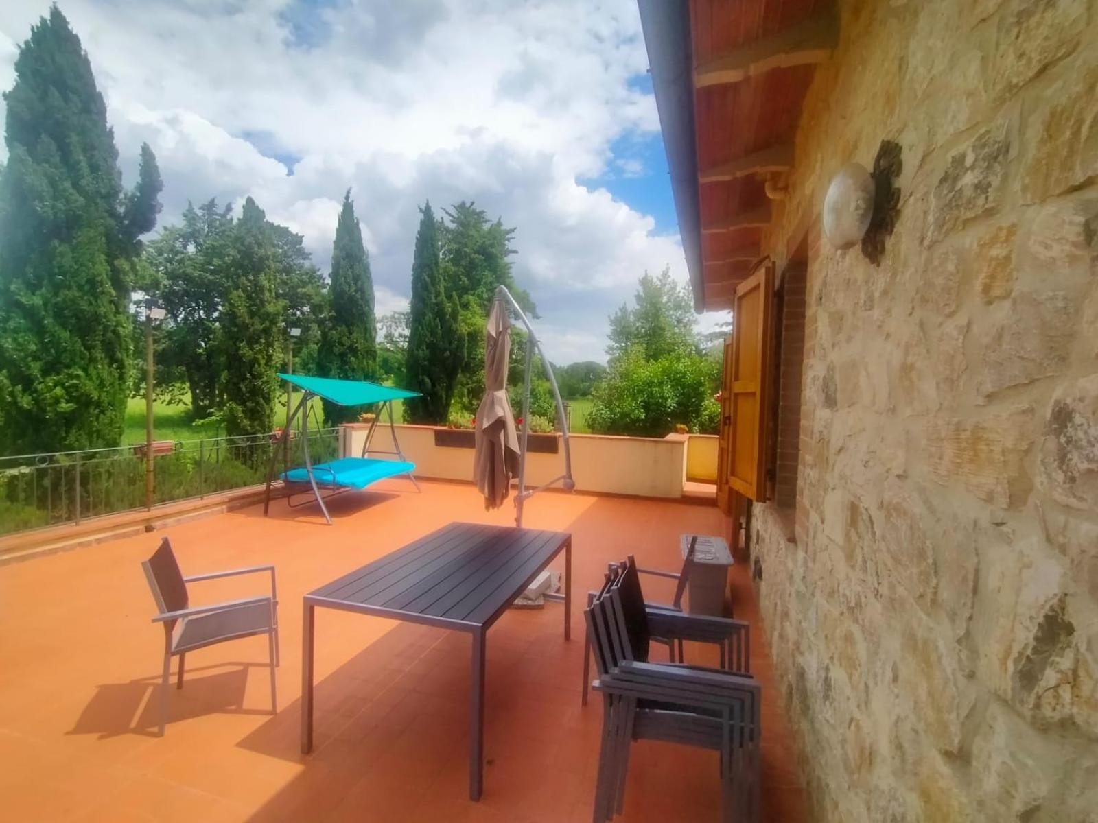Villetta Con Parco Vicino San Gimignano Colle di Val d'Elsa Buitenkant foto